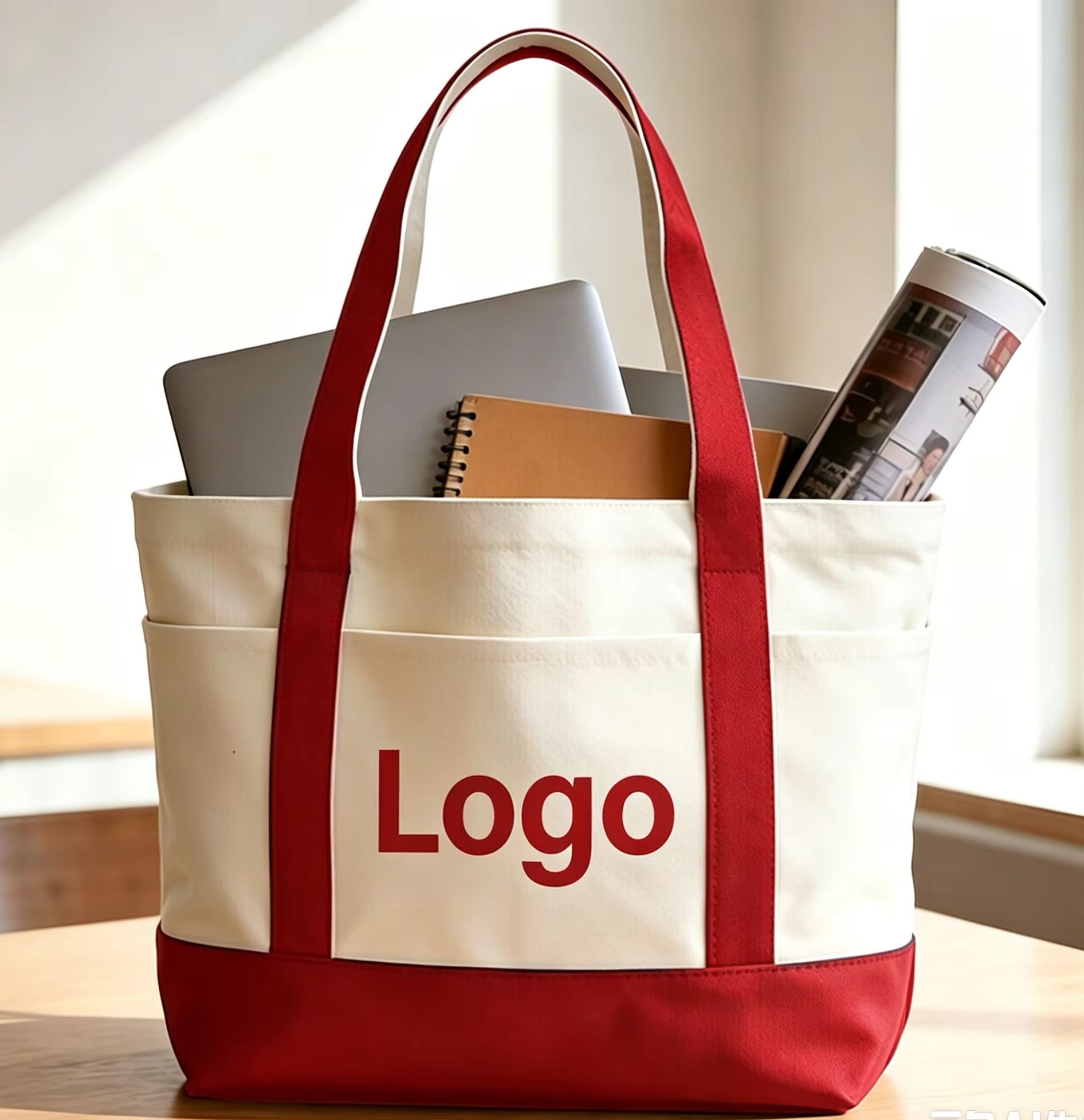 Women Bags Company - Tas Kanvas Kustom Dengan Logo Cetak,