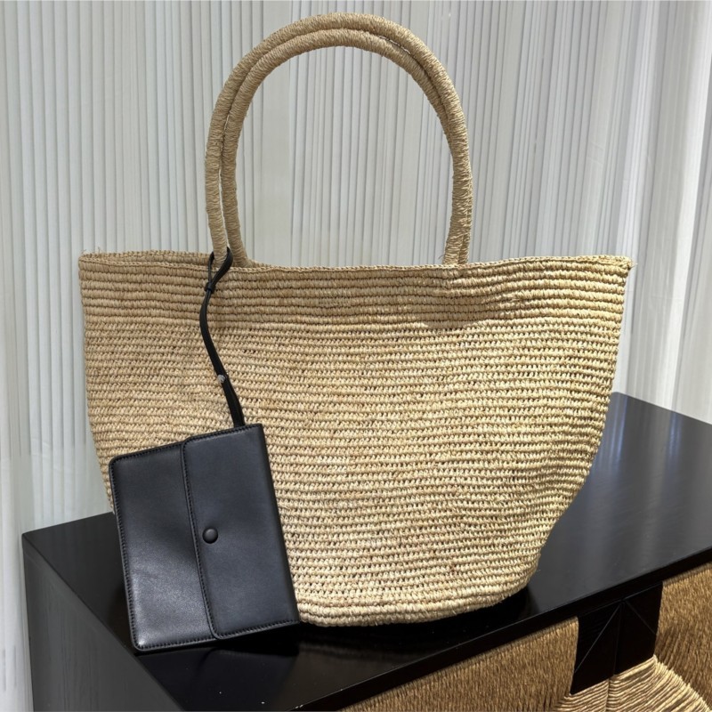 Tas Tote Raffia Alami Buatan T - Women'S Raffia Bags ulasan dan harga