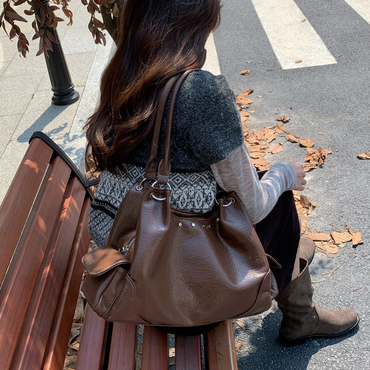 Tas Tangan Wanita Kasual denga - Women Hand Bags For Office ulasan dan harga