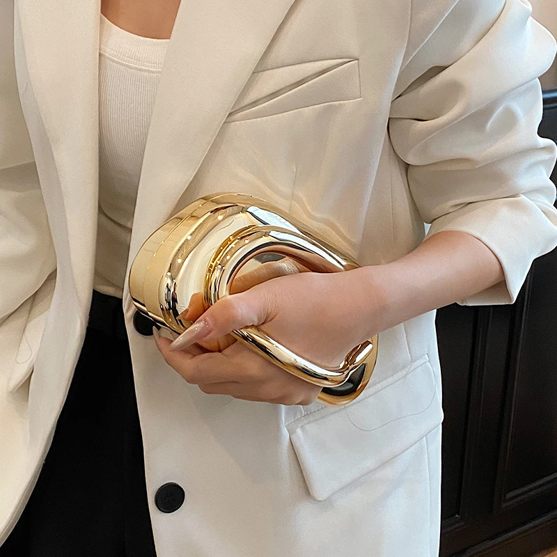Tas Genggam Kotak Penutup Emas - Women Bags 2026 Trends ulasan dan harga