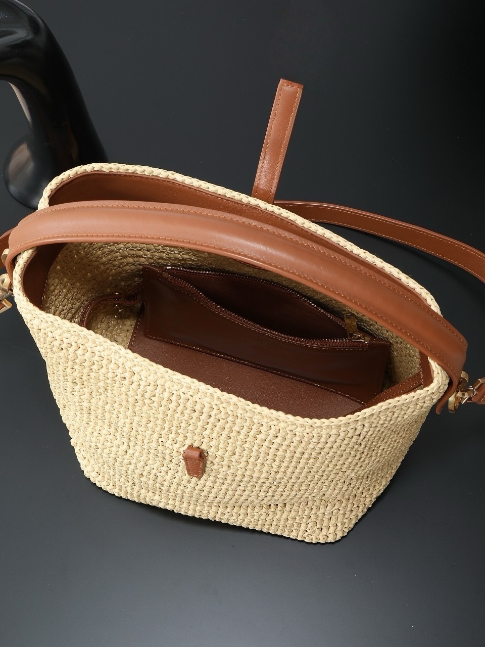 Tas Selempang Anyaman Rafia Ka - Women'S Raffia Bags ulasan dan harga