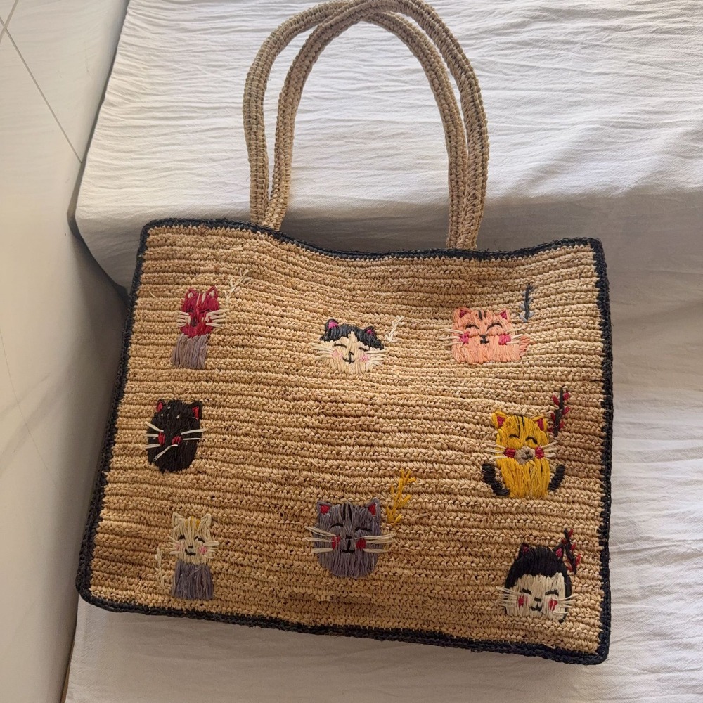 Tas Selempang Anyaman Rafia Ba - Women'S Raffia Bags ulasan dan harga