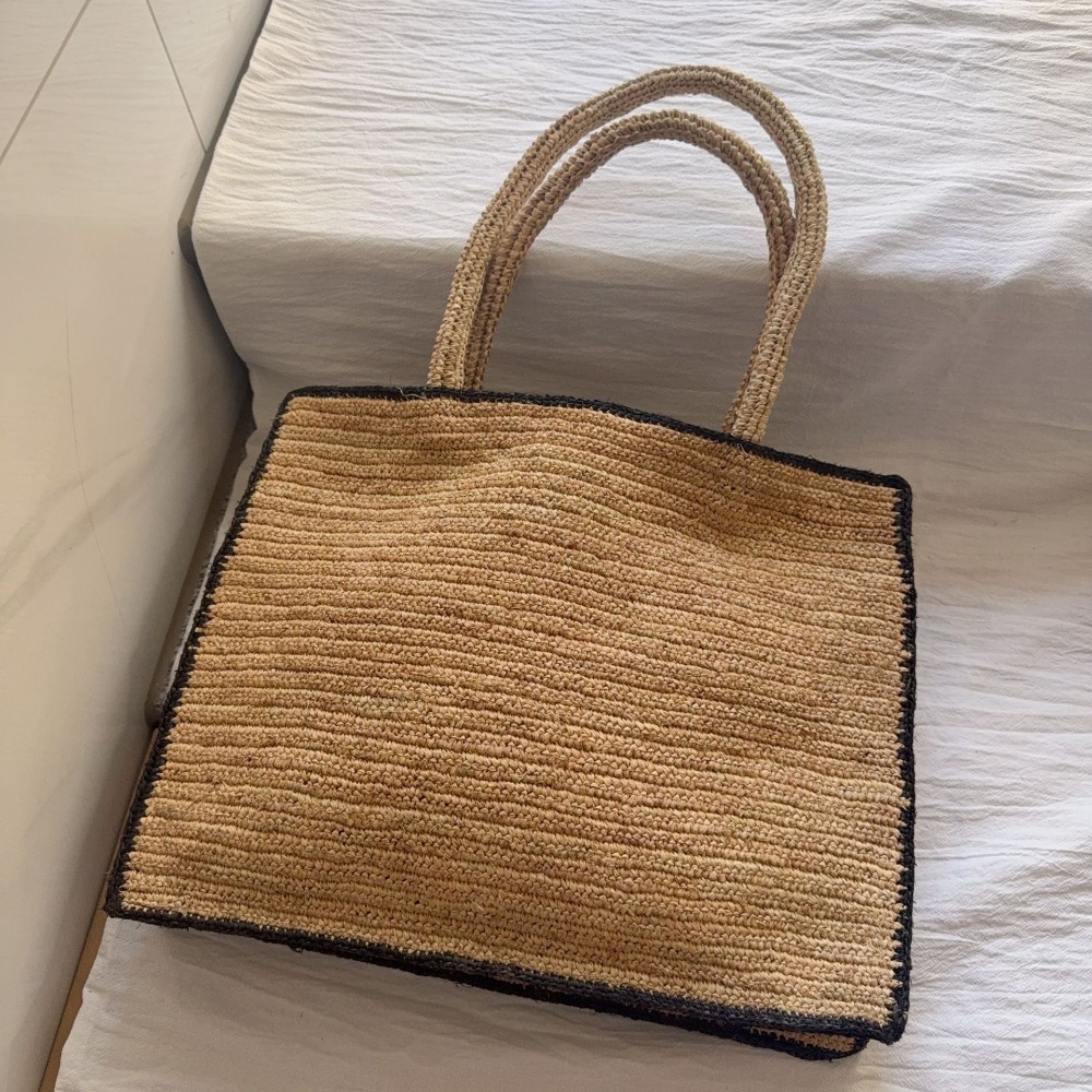 Tas Selempang Anyaman Rafia Ba - Women'S Raffia Bags ulasan dan harga