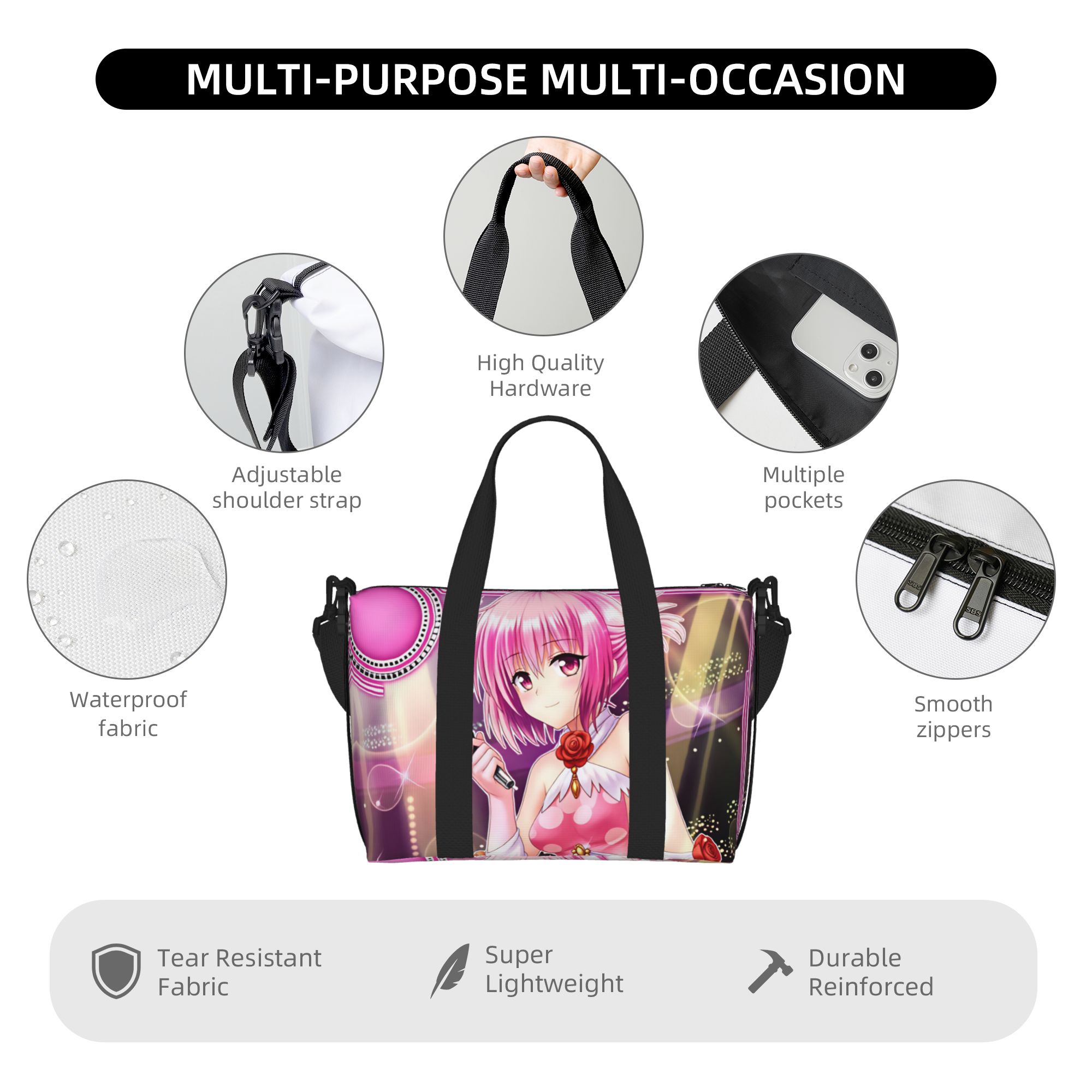 Tas Pantai Momo Belia Deviluke - Women Bags Ru ulasan dan harga