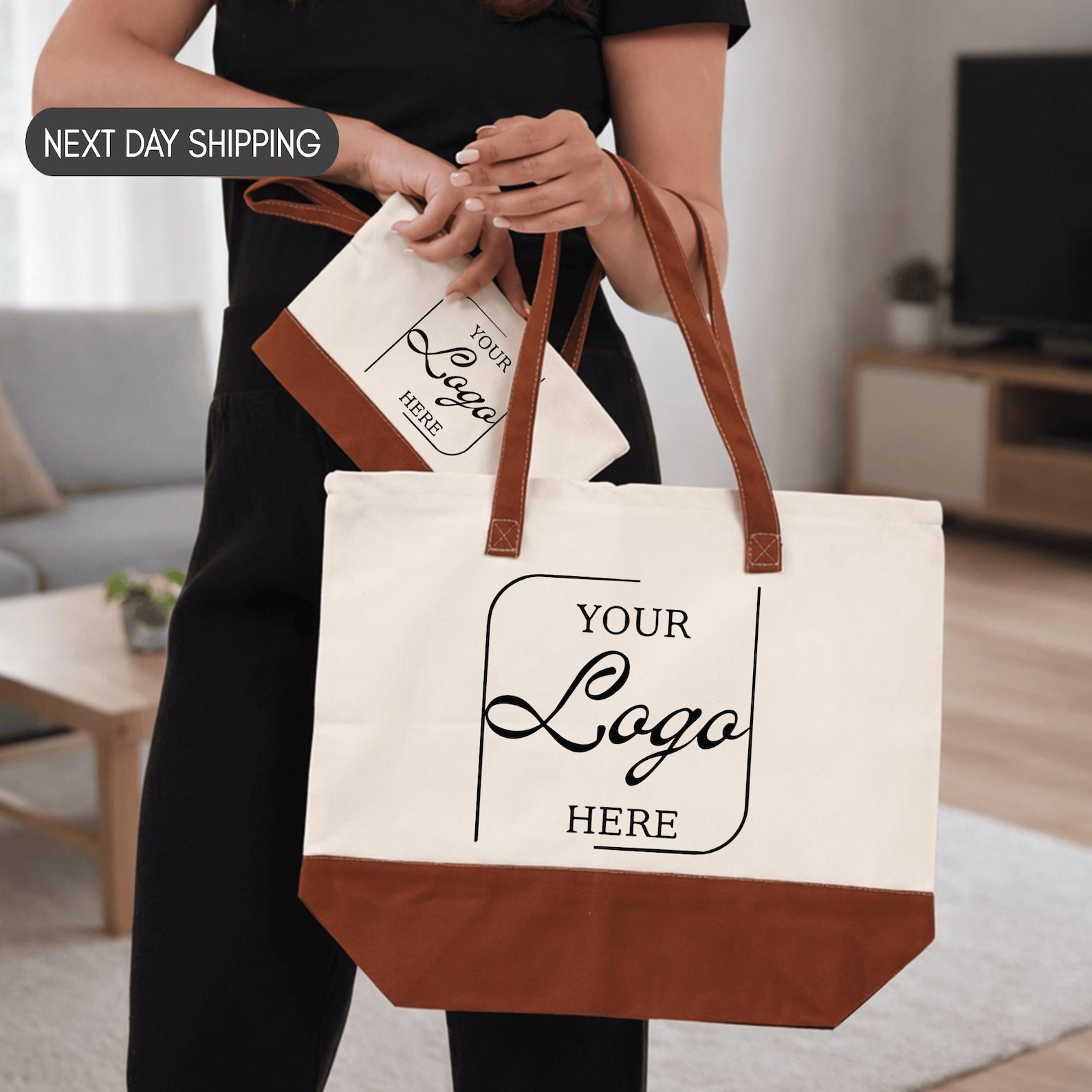 Tas Tote Logo Kustom Grosir Ta - Women Bags Company ulasan dan harga